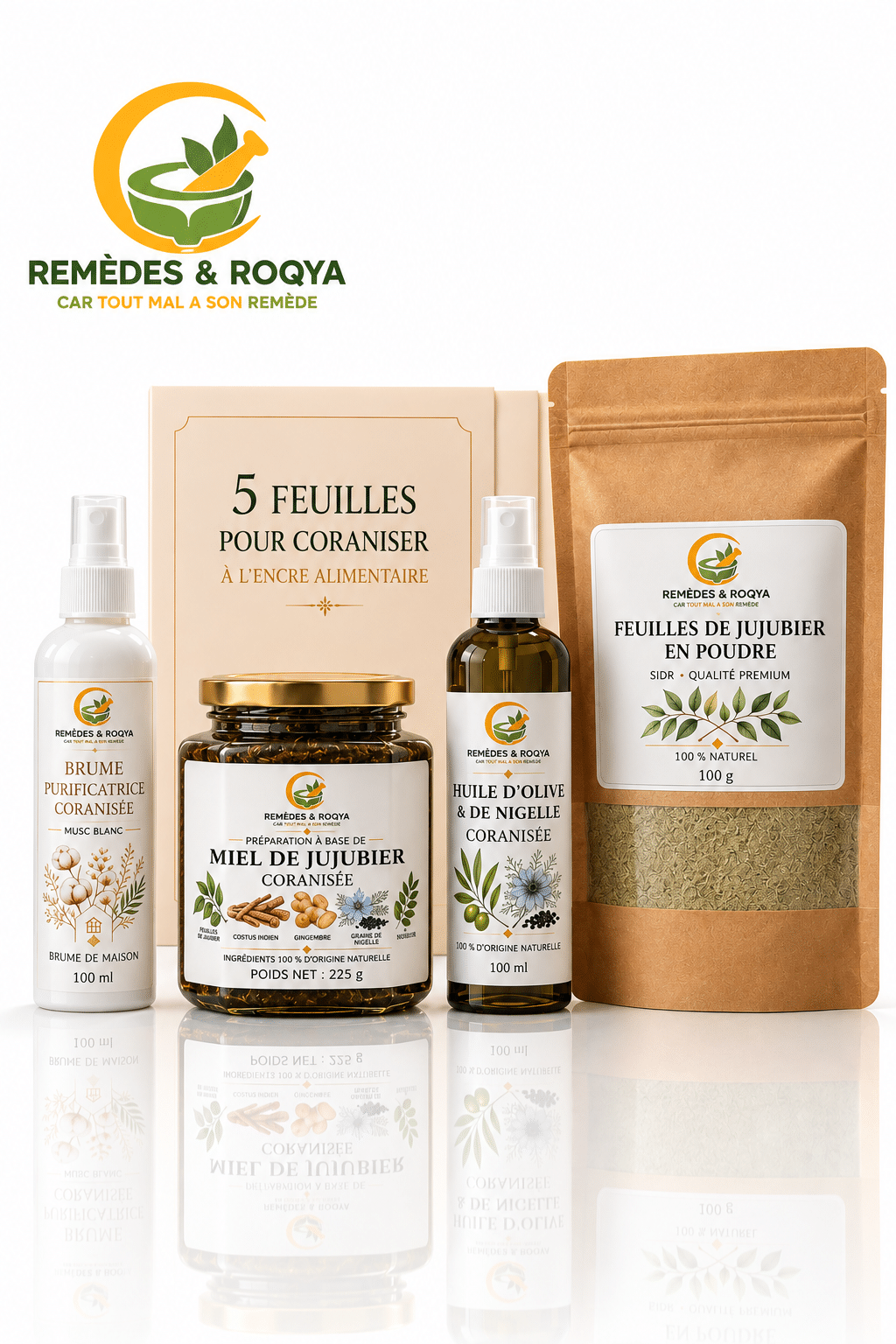 Pack Roqya mal occulte coranisé - traitement mauvais oeil sorcellerie djinn possession - Remedes et Roqya