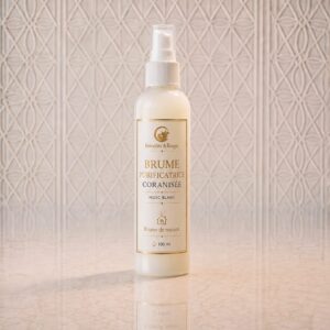 Brume Musc Tahara coranisée etiquette - Remedes et Roqya