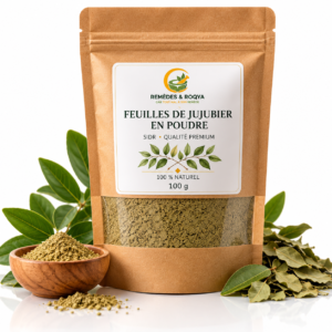 Poudre de feuilles de jujubier naturelle - remedes et roqya